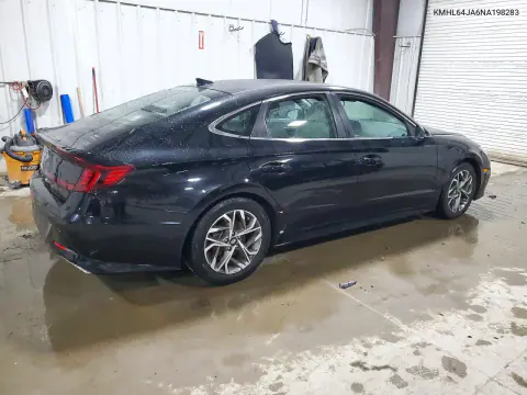 2022 Hyundai Sonata Sel VIN KMHL64JA6NA198283 фото 3