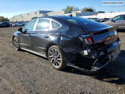 2022 Hyundai Sonata Limited VIN KMHL34J26NA173580 фото 2