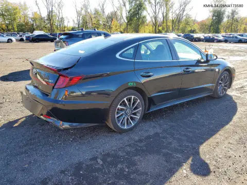 2022 Hyundai Sonata Limited VIN KMHL34J26NA173580 фото 3