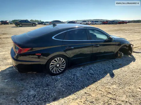 2022 Hyundai Sonata Hybrid Limited VIN KMHL54JJ9NA049014 фото 3