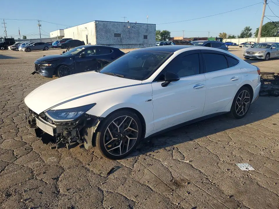 KMHL14JC3PA253209 Hyundai Sonata 2023 — повреждение Передняя часть, фото до ремонта