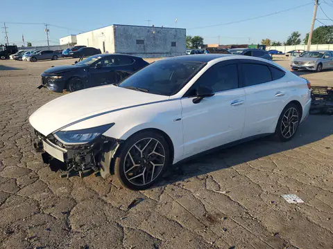 KMHL14JC3PA253209 — 2023 Hyundai Sonata, Передняя часть (Front End), фото до ремонта