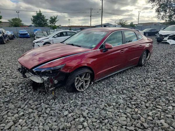 KMHL64JA7PA311421 — 2023 Hyundai Sonata, Передняя часть (Front End), фото до ремонта