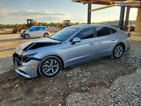 KMHL14JAXPA327174 — 2023 Hyundai Sonata, Передняя часть, фото до ремонта