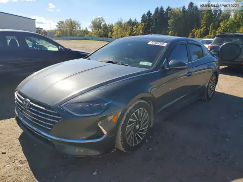 KMHL54JJ5PA070221 — 2023 Hyundai Sonata, Задняя часть, фото до ремонта