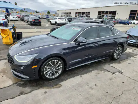 KMHL34J28PA279516 — 2023 Hyundai Sonata, Механические повреждения, фото до ремонта