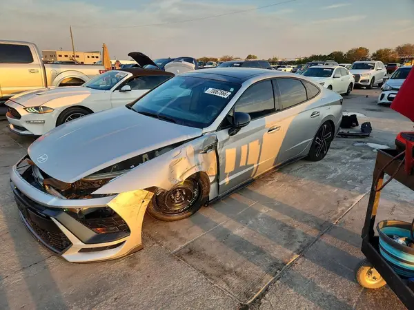 KMHL54JCXRA377288 — 2024 Hyundai Sonata, Передняя часть (Front End), фото до ремонта