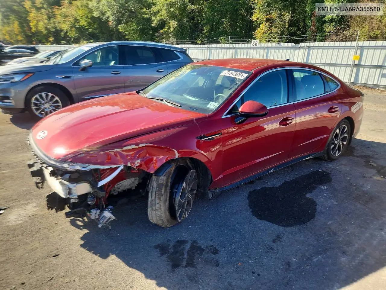 2024 Hyundai Sonata Sel VIN KMHL64JA6RA356580 фото 1