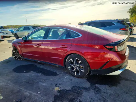 2024 Hyundai Sonata Sel VIN KMHL64JA6RA356580 фото 2