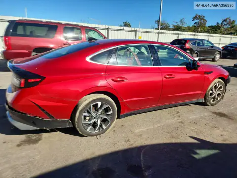 2024 Hyundai Sonata Sel VIN KMHL64JA6RA356580 фото 3