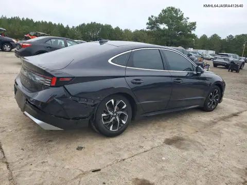 2024 Hyundai Sonata Sel VIN KMHL64JA5RA412640 фото 3