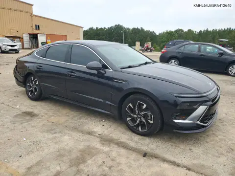 2024 Hyundai Sonata Sel VIN KMHL64JA5RA412640 фото 4