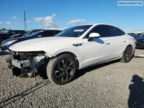 KMHL64JA5RA371569 — 2024 Hyundai Sonata, Передняя часть, фото до ремонта
