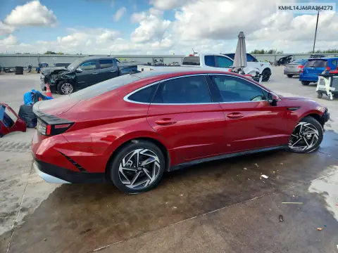 KMHL14JA6RA364273 — 2024 Hyundai Sonata, фото 3 с аукциона Copart, Передняя часть