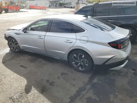2024 Hyundai Sonata Sel VIN KMHL64JAXRA364830 фото 2