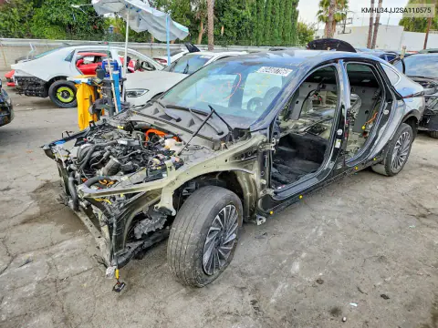2025 Hyundai Sonata Hybrid Sel VIN KMHL34JJ2SA110575 фото 1