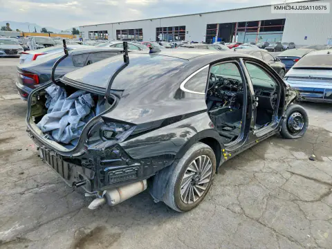 2025 Hyundai Sonata Hybrid Sel VIN KMHL34JJ2SA110575 фото 3