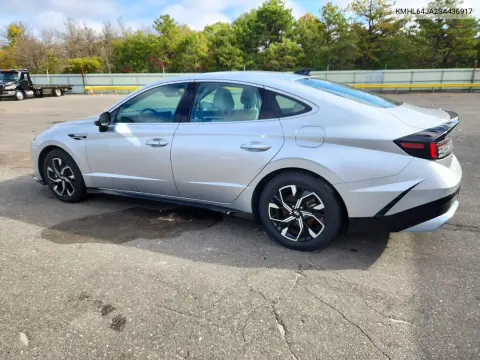 2025 Hyundai Sonata Sel VIN KMHL64JA2SA436917 фото 2