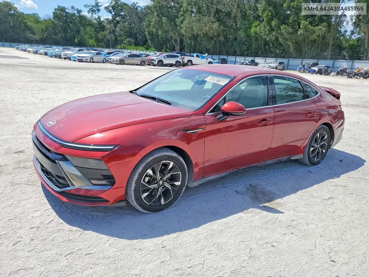 2025 Hyundai Sonata Sel VIN KMHL64JA3SA451765 фото 1
