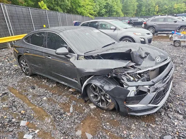 KMHL64JAXSA463329 — 2025 Hyundai Sonata, фото 4 с аукциона Copart, Передняя часть