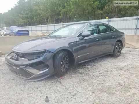 KMHL64JAXSA451780 — 2025 Hyundai Sonata, Передняя часть, фото до ремонта