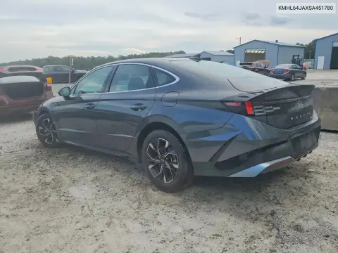 2025 Hyundai Sonata Sel VIN KMHL64JAXSA451780 фото 2