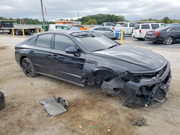 KMHL54JC3SA442598 — 2025 Hyundai Sonata, фото 4 с аукциона Copart, Опрокидывание