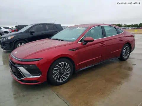 KMHL34JJ5SA105225 — 2025 Hyundai Sonata, Механические повреждения, фото до ремонта