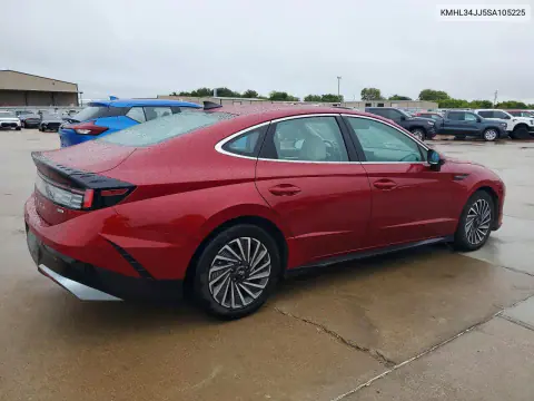 2025 Hyundai Sonata Hybrid Sel VIN KMHL34JJ5SA105225 фото 3