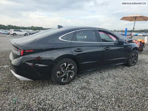 2025 Hyundai Sonata Sel VIN KMHL64JA5SA492124 фото 3
