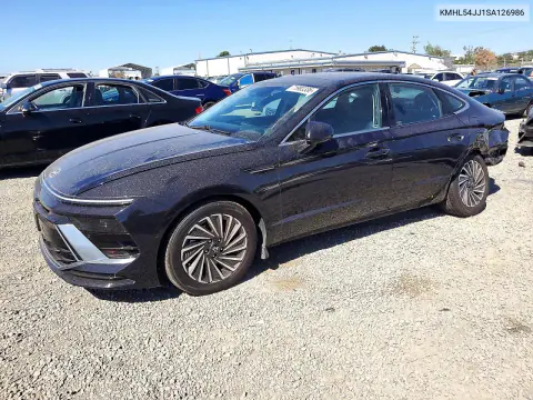 KMHL54JJ1SA126986 — 2025 Hyundai Sonata, Задняя часть, фото до ремонта