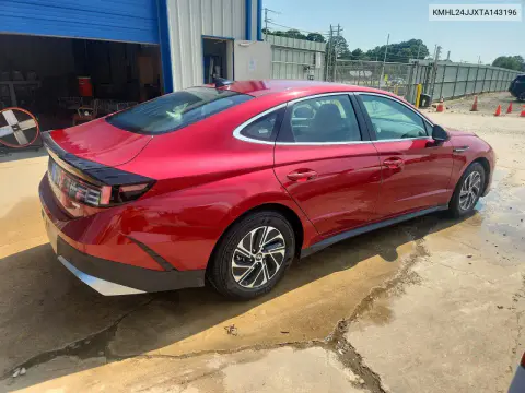 2026 Hyundai Sonata Hybrid Blue VIN KMHL24JJXTA143196 фото 3