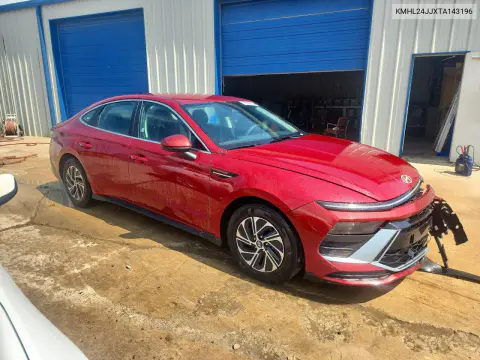 2026 Hyundai Sonata Hybrid Blue VIN KMHL24JJXTA143196 фото 4