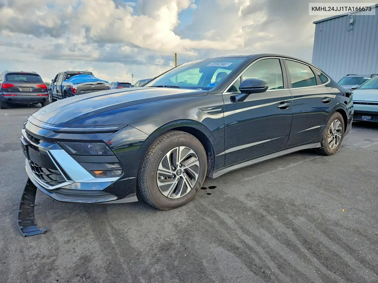 2026 Hyundai Sonata Hybrid Blue VIN KMHL24JJ1TA166673 фото 1