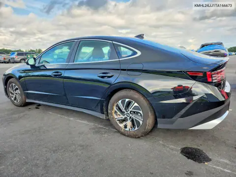 2026 Hyundai Sonata Hybrid Blue VIN KMHL24JJ1TA166673 фото 2