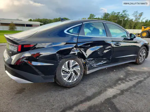 2026 Hyundai Sonata Hybrid Blue VIN KMHL24JJ1TA166673 фото 3