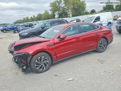KMHL24JJ5TA165333 — 2026 Hyundai Sonata, Передняя часть, фото до ремонта