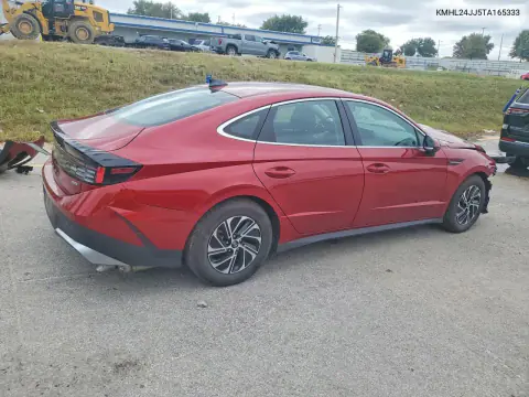 2026 Hyundai Sonata Hybrid Blue VIN KMHL24JJ5TA165333 фото 3