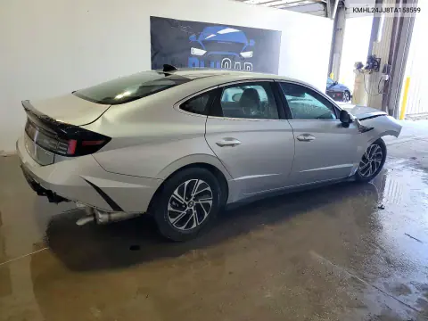 2026 Hyundai Sonata Hybrid Blue VIN KMHL24JJ8TA158599 фото 3