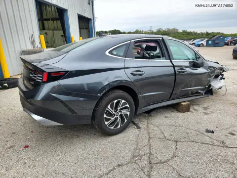 2026 Hyundai Sonata Hybrid Blue VIN KMHL24JJ9TA174052 фото 3
