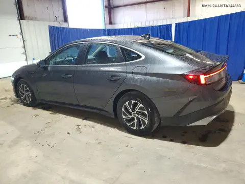 2026 Hyundai Sonata Hybrid Blue VIN KMHL24JJ6TA144863 фото 2