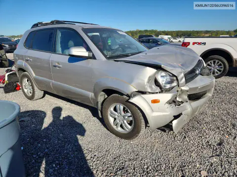 2006 Hyundai Tucson Gls VIN KM8JN12D56U396516 фото 4