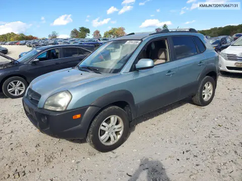 KM8JN72D97U667131 — 2007 Hyundai Tucson, Мелкие вмятины и царапины, фото до ремонта