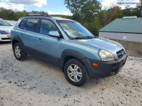 2007 Hyundai Tucson Se VIN KM8JN72D97U667131 фото 4
