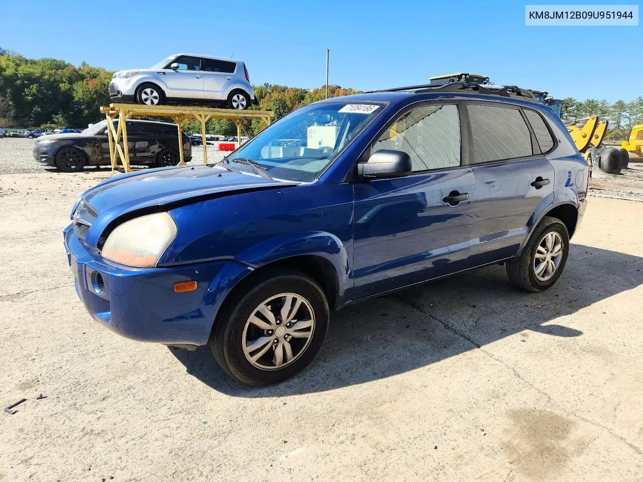 2009 Hyundai Tucson Gls VIN KM8JM12B09U951944 фото 1