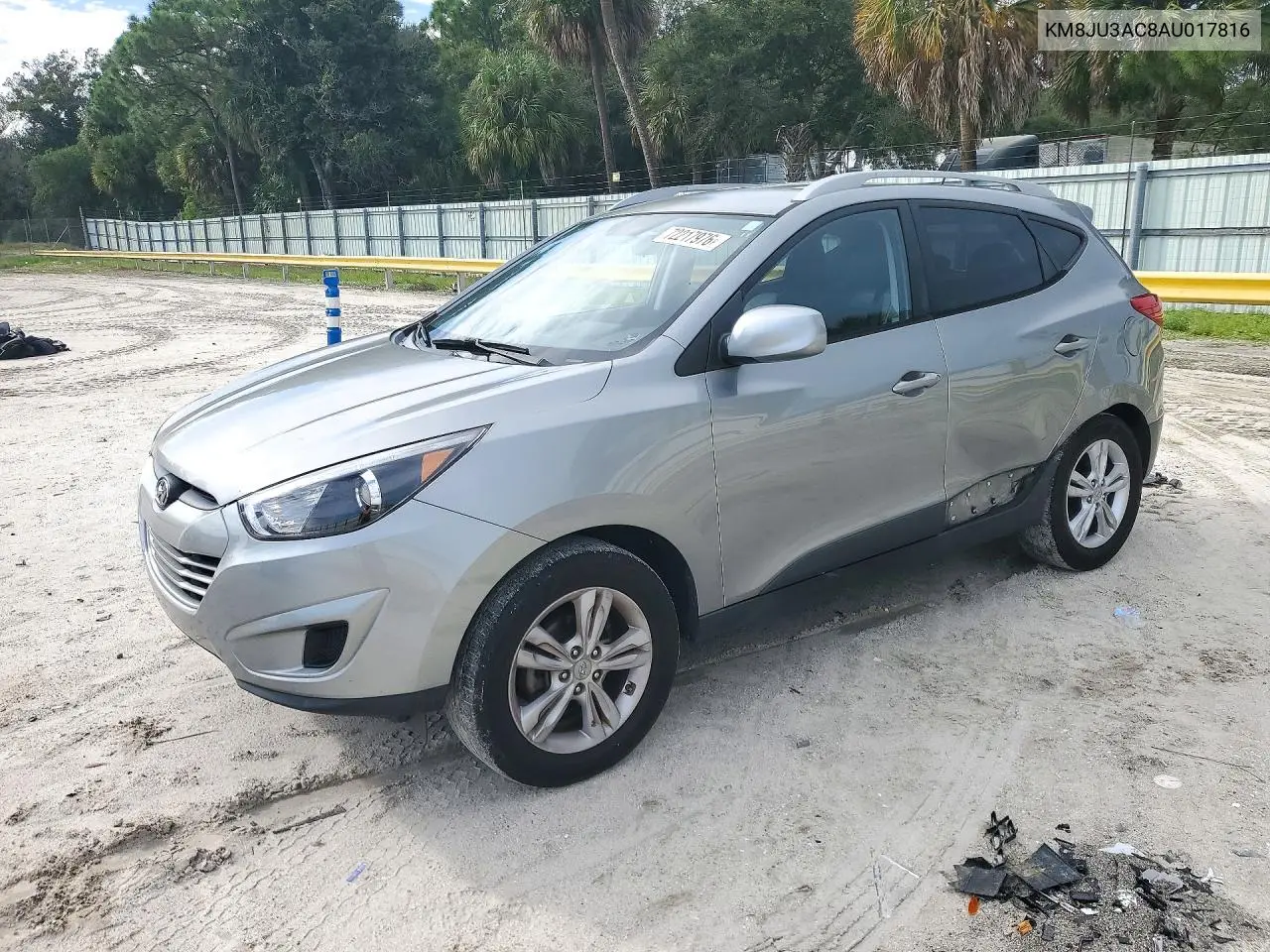 2010 Hyundai Tucson Gls VIN KM8JU3AC8AU017816 фото 1