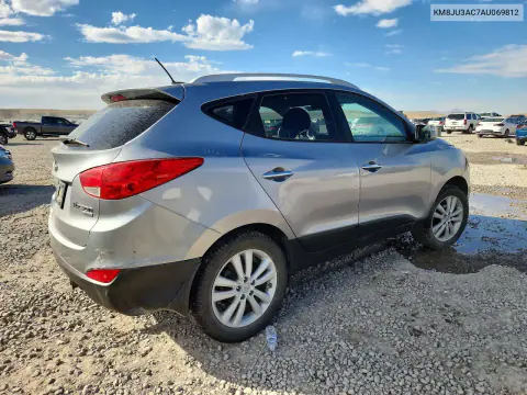 2010 Hyundai Tucson Limited VIN KM8JU3AC7AU069812 фото 3