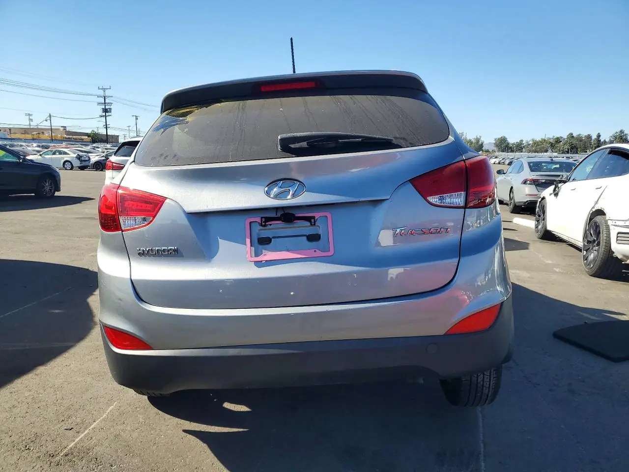 KM8JU3AC8BU211361 — 2011 Hyundai Tucson, фото 6 с аукциона Copart, Передняя часть
