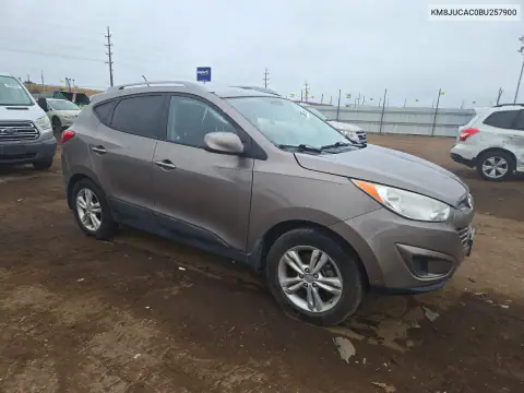 KM8JUCAC0BU257900 — 2011 Hyundai Tucson, фото 4 с аукциона Copart, Боковая часть