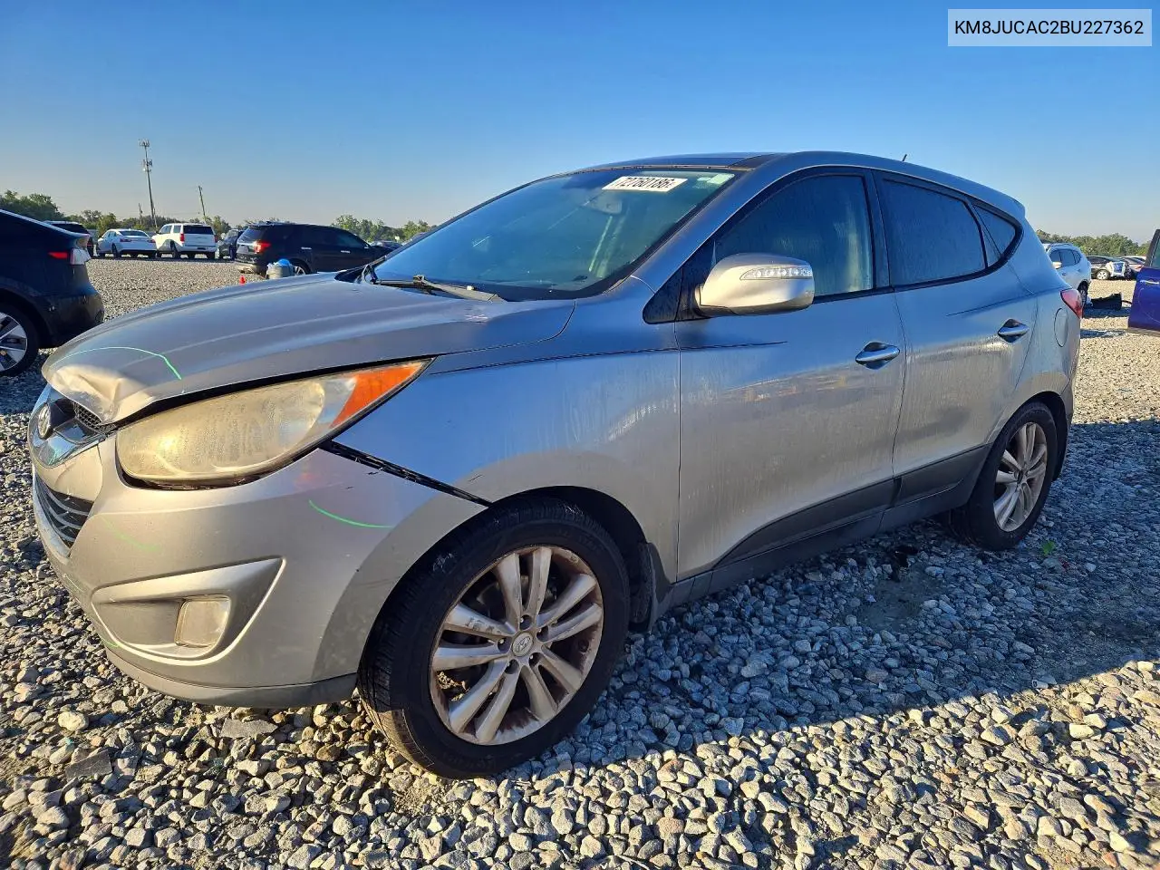 2011 Hyundai Tucson Limited VIN KM8JUCAC2BU227362 фото 1